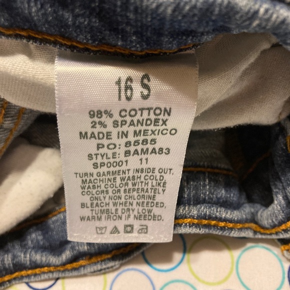 Roll Tide Game Jeans Size 16 Short - Picture 5 of 16